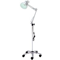 Lustre para diagnóstico e exploração médica: Foco orientable, lustre LED de 10W e peana de alumínio